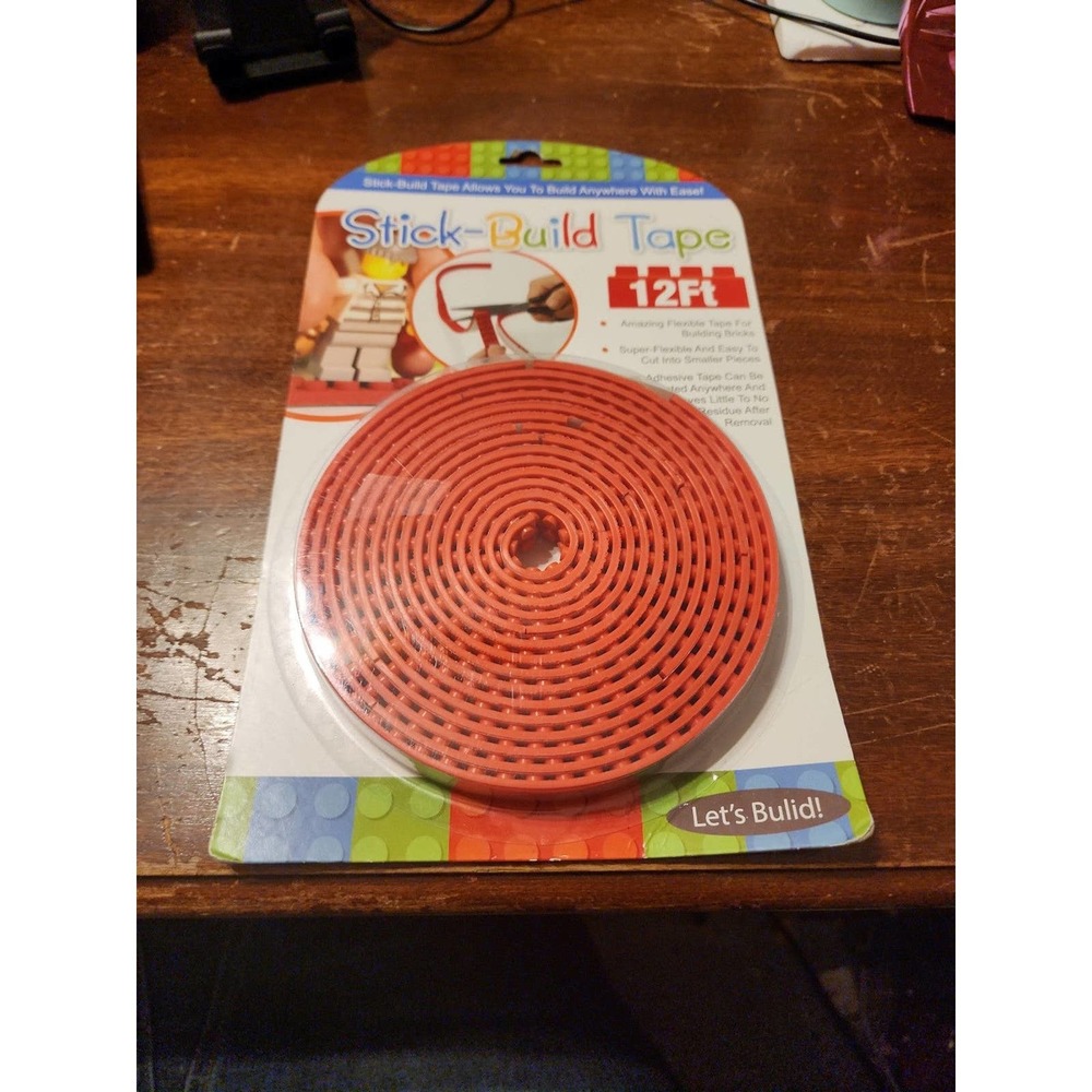 Stick-build Tape for Legos and other building blocks, Toys, Kids Activities